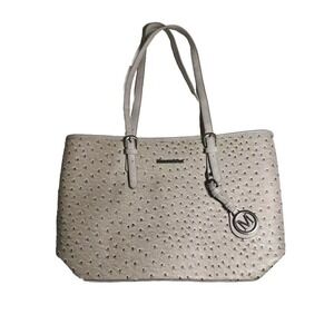 MONTANA WEST SELECT Concealed Carry Ostrich Print Tote Handbag Purse EUC